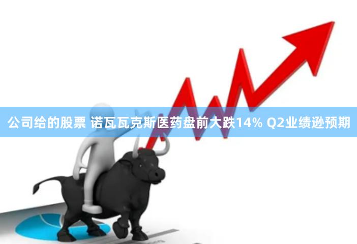 公司给的股票 诺瓦瓦克斯医药盘前大跌14% Q2业绩逊预期